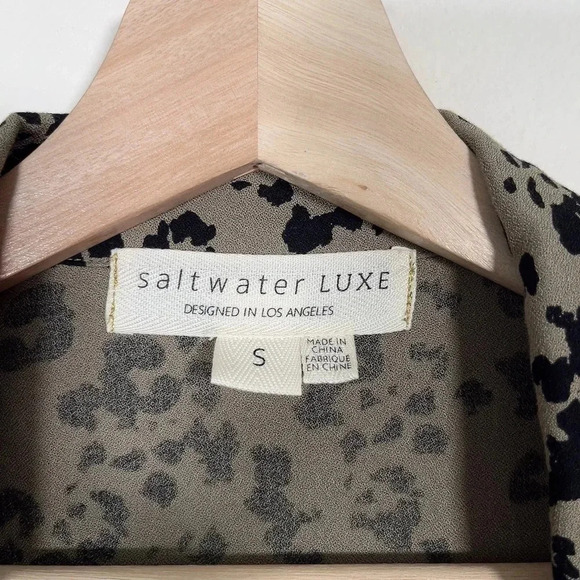 SALTWATER LUXE | PREMIUM LUXE ANIMAL PRINT BOHO DUSTER ROBE - Picture 9 of 14